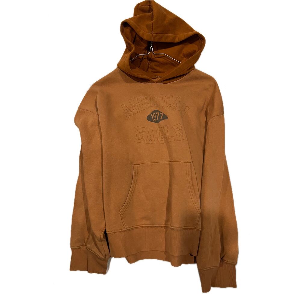 American Eagle Outfitters Brown Rust Hoodie Mens Med